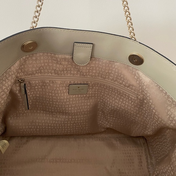 ❤️Sale❤️ Kate Spade ♠️ Halsey Ostrich Tote - Picture 5 of 10